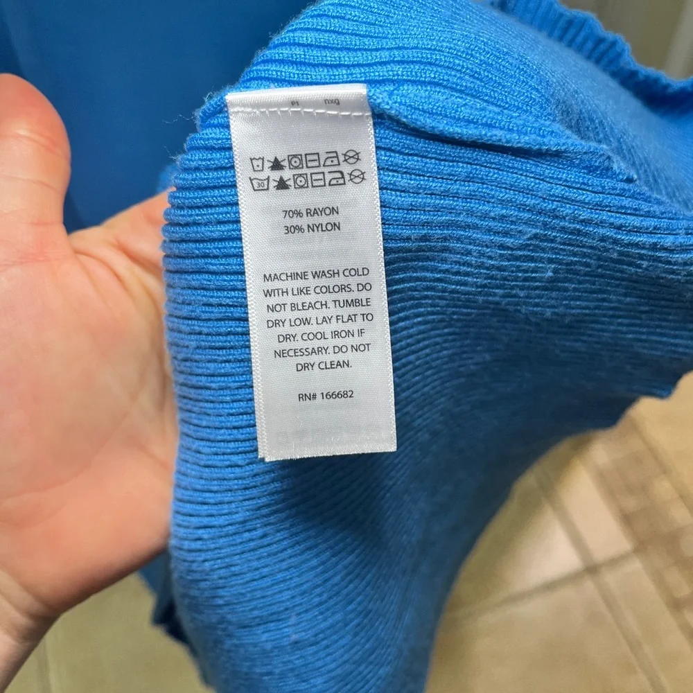 Caroline Constas Vibrant Blue Midi Dress - Picture 4 of 6